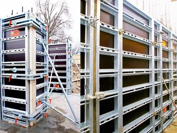 Construction: floors, roofs, walls and formwork